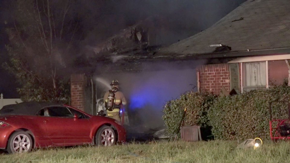 Man Severely Burned in South Arlington House Fire Tuesday Night NBC 5