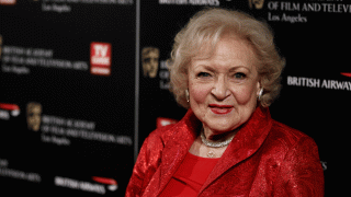 In this Nov. 4, 2010, file photo, Betty White arrives at the 18th Annual BAFTA Los Angeles Britannia Awards in Los Angeles, California.