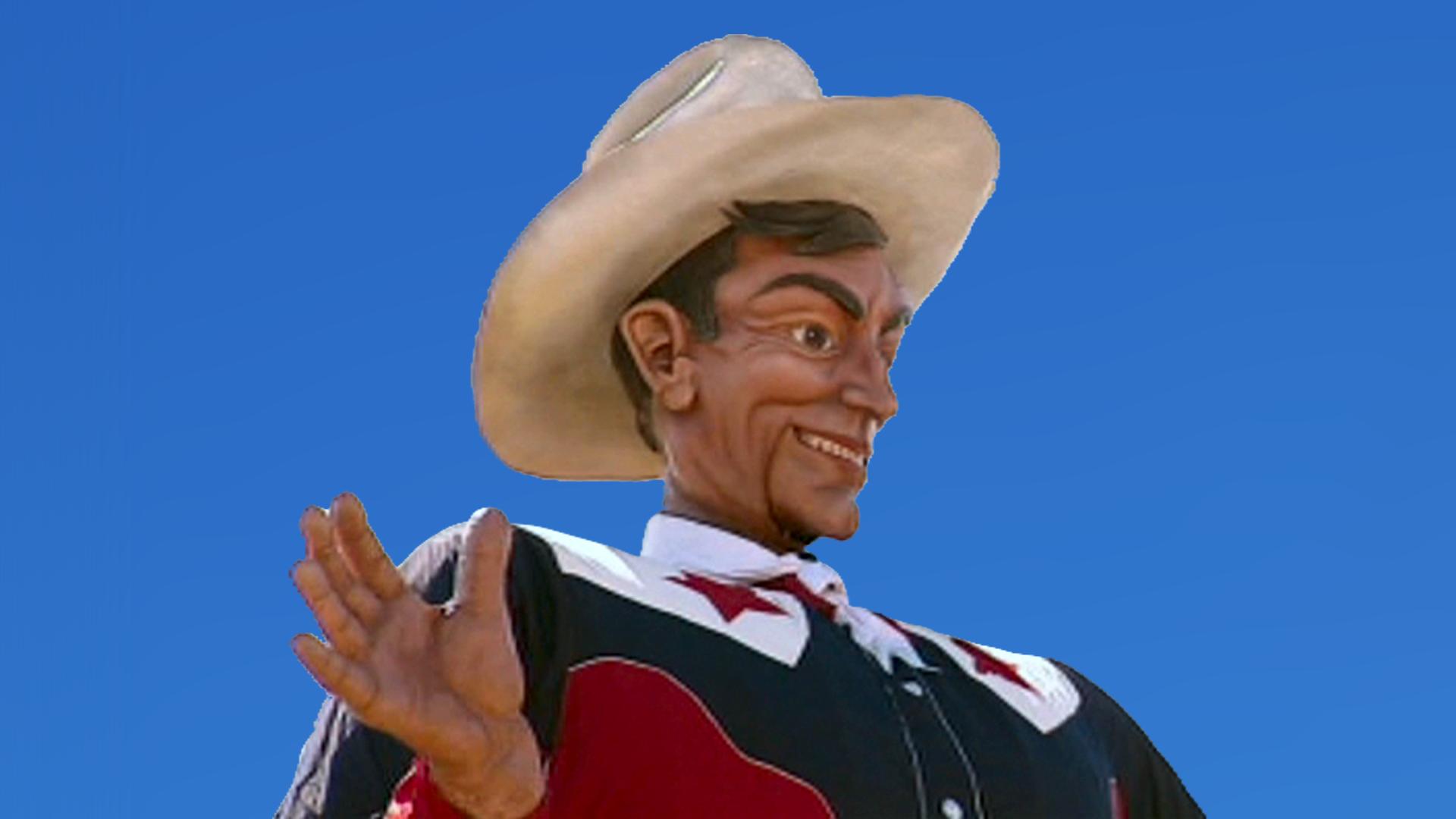 Texas state fair unveils Big Tex statue – bigger, heavier and  fire-resistant, Texas