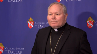 Bishop Edward Burns of the Catholic Diocese of Dallas.