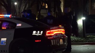 Officers responded about 9:30 p.m. to the 2200 block of Canton Street, near Cesar Chavez Boulevard.