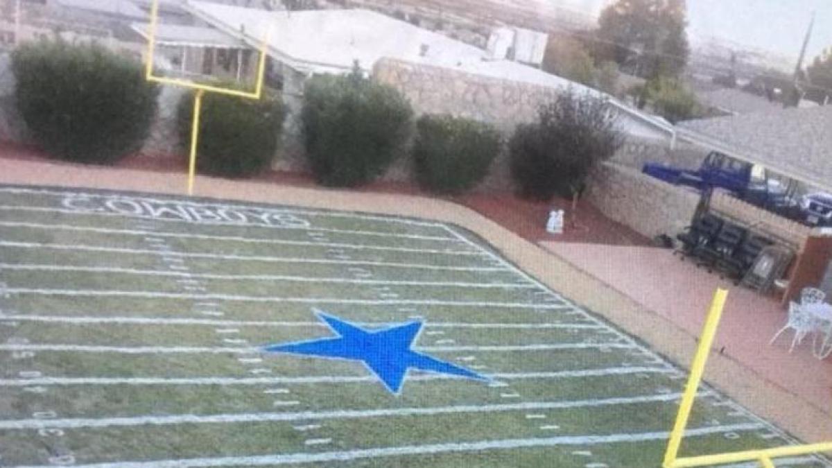 Cowboys Fan Builds Replica Field In Backyard Nbc 5 Dallas Fort Worth