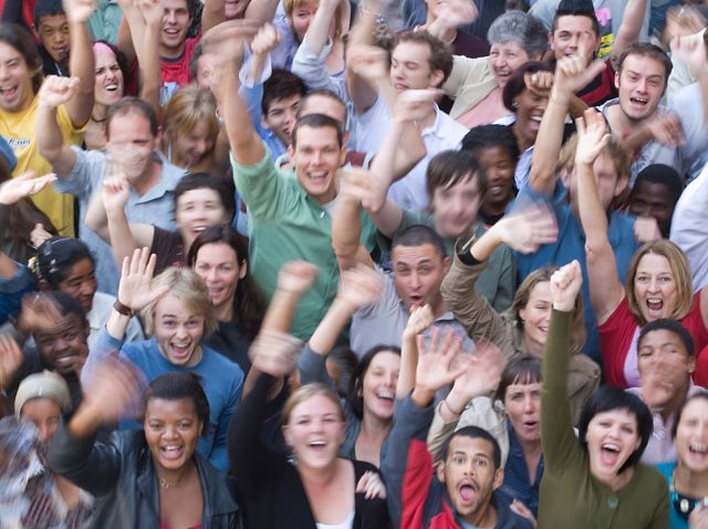 hooray for generic crowd photos