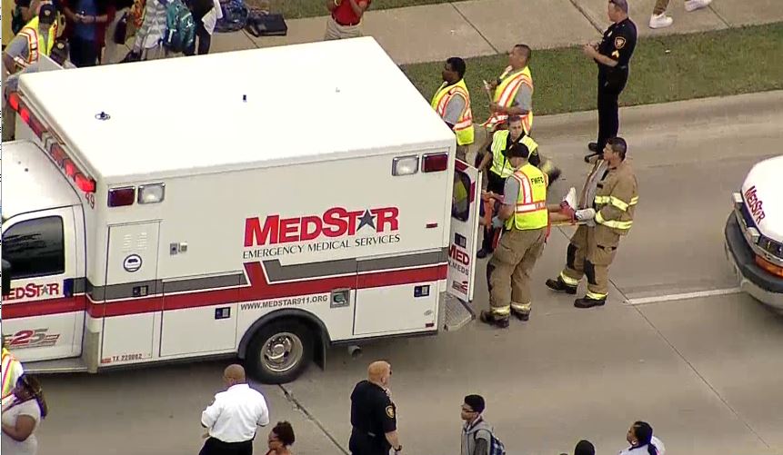 Several students were injured after two Crowley ISD buses collided in southwest Fort Worth.