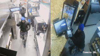 still pictures from a surveillance camera