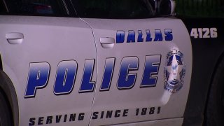 dallas police car door