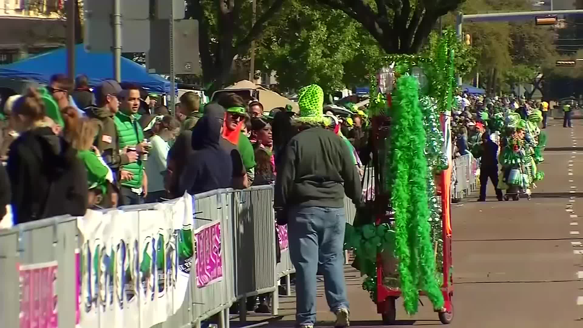 New York City St. Patrick's Day Parade returns, turns pandemic