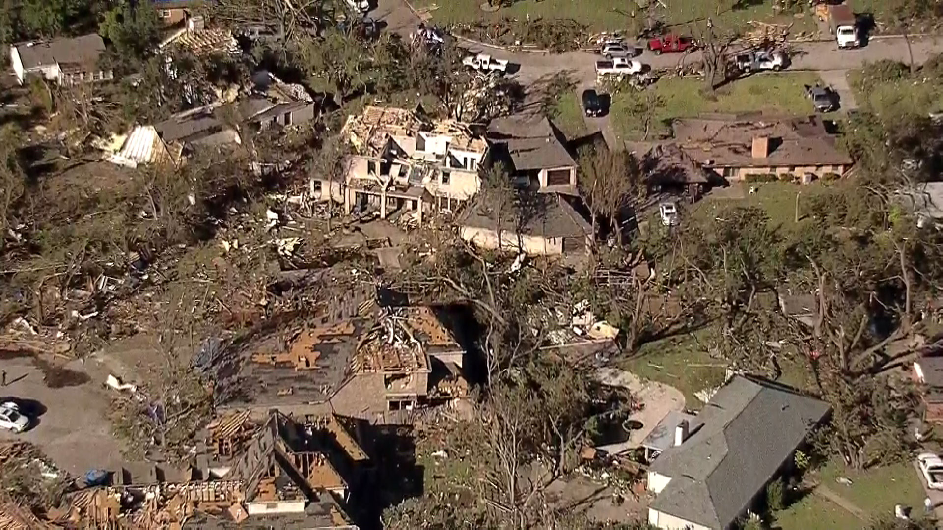 Tornado Damage Dallas, Garland, Midlothian, Rowlett From Oct. 20, 2019