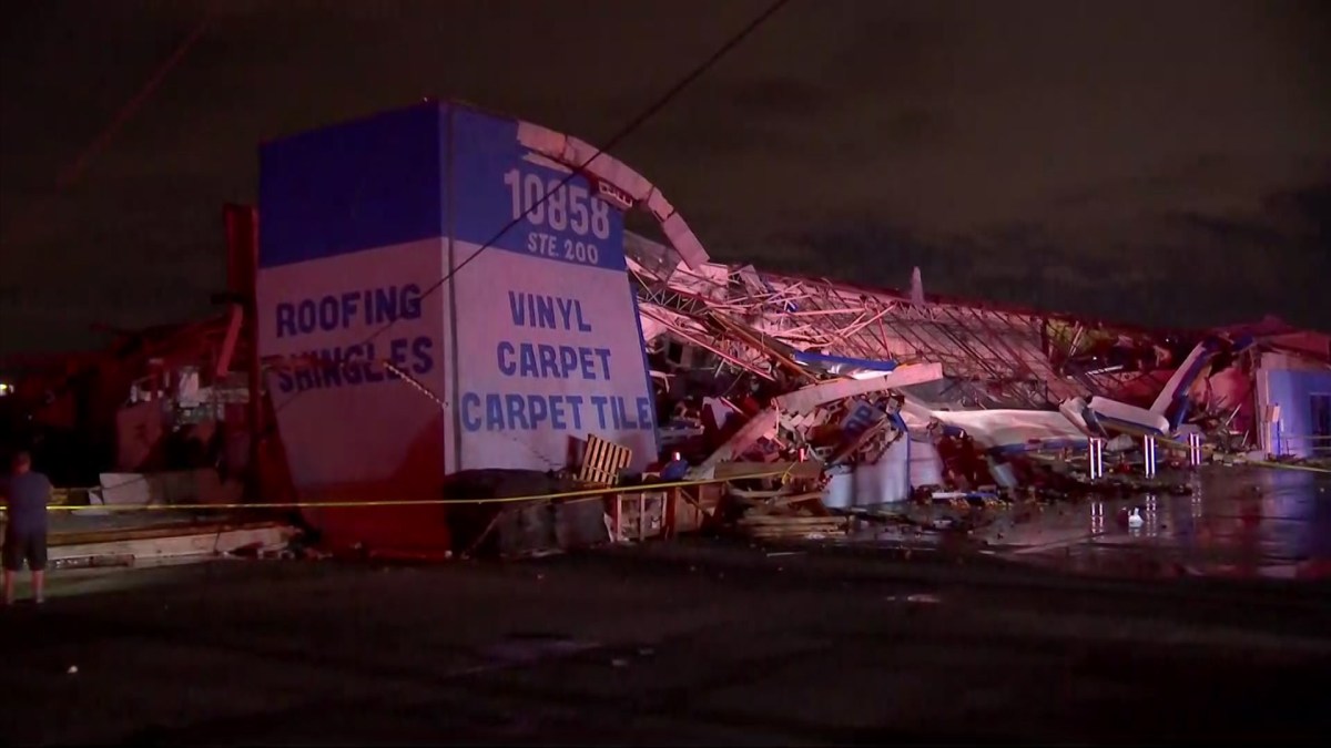 Major Damage Reported in Dallas After Reported Tornado Touchdown – NBC ...