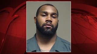 Darren McFadden seen in a jail mugshot