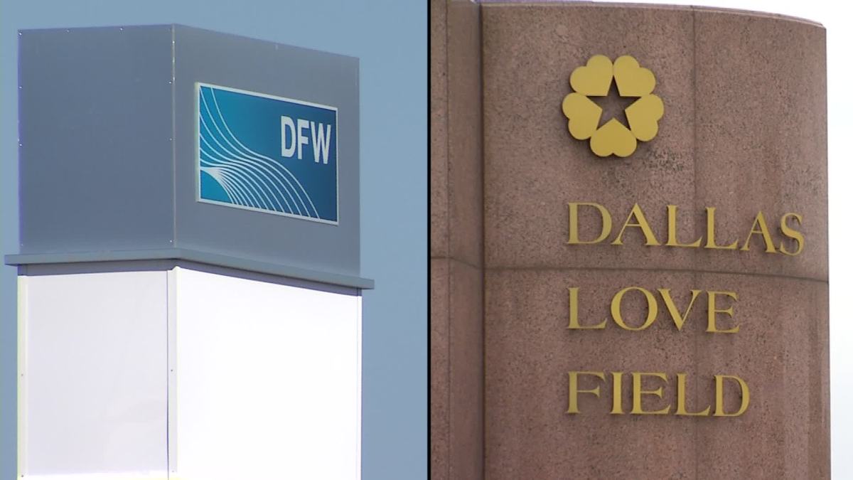 DFW, Love Field airports closed until 5:30 pm, all inbound and outbound flights delayed – NBC 5 Dallas-Fort Worth