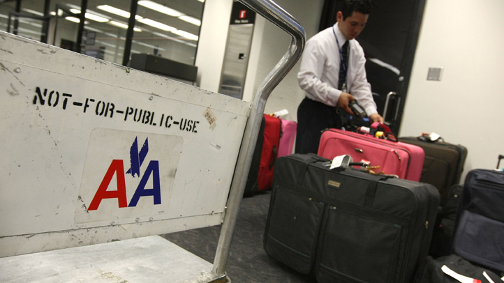 american air lost baggage