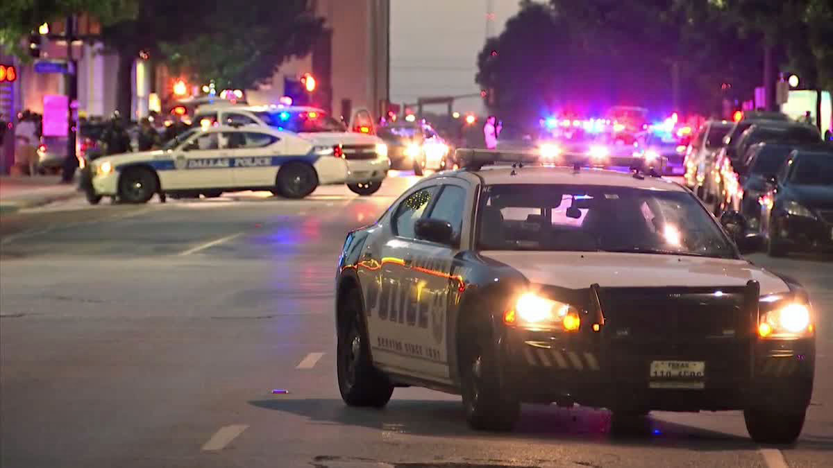 Dallas PD Memorial Honors Officers Killed in the Line of Duty NBC 5