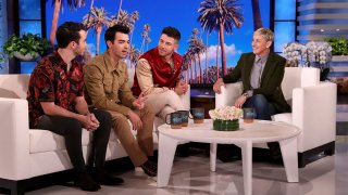 Ellen and the Jonas brothers