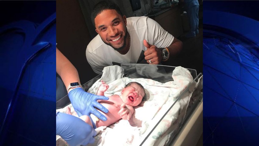 Elvis Andrus Welcomes Newborn Son Elvis, Jr. – NBC 5 Dallas-Fort Worth
