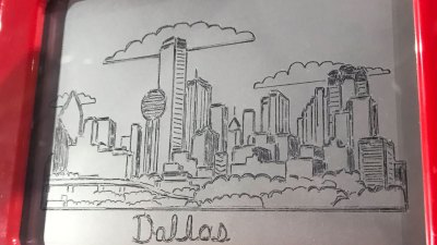 Etch A Sketch Expert Creates Nbc 5 Art Nbc 5 Dallas Fort Worth