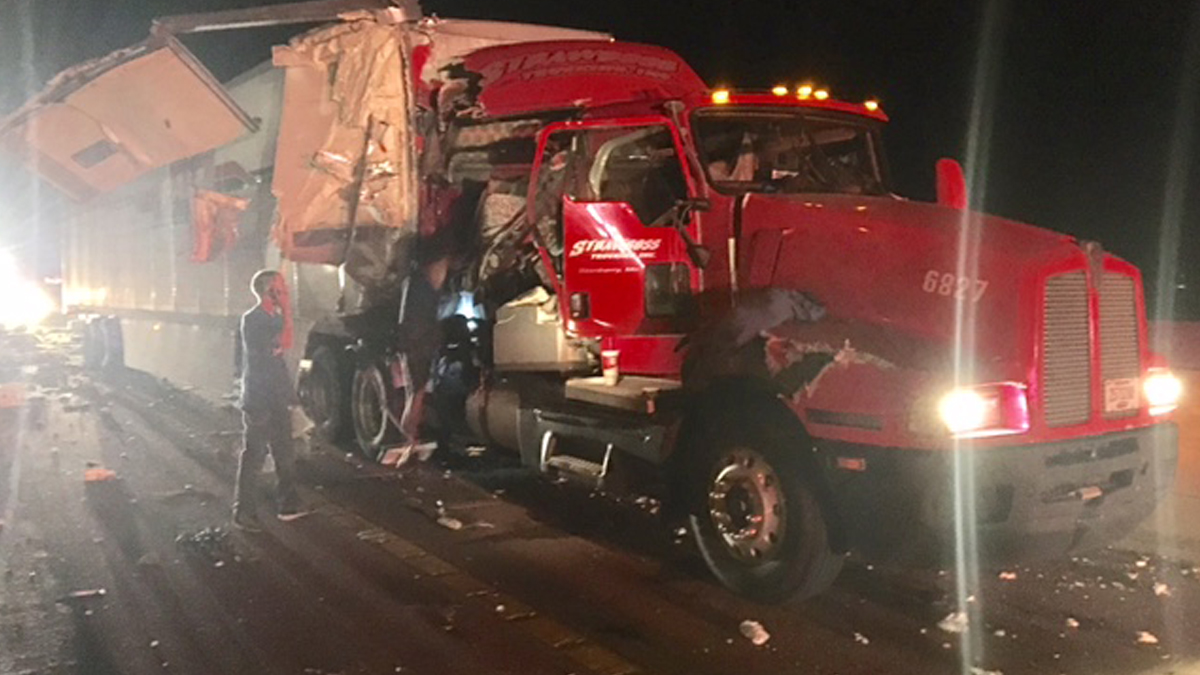Two Dead in Ellis County Crash on Interstate 35 NBC 5 DallasFort Worth