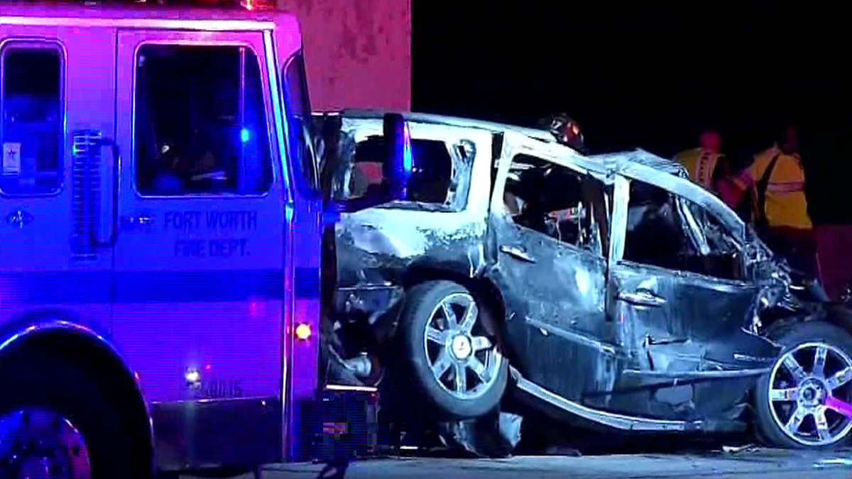 1 Dead, 1 Injured in 3-Vehicle Crash on I-35W: Police ...