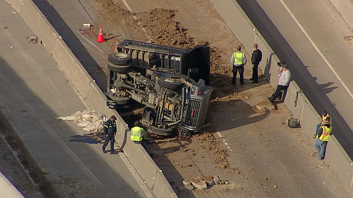 Fatal Dump Truck Crash Closes Part Of North Loop 820 In North Richland ...