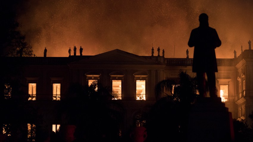 Brazil Museum Fire