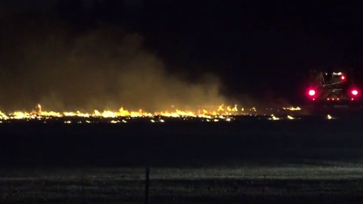 Field Set on Fire After Malfunction at Plano Fireworks Show NBC 5