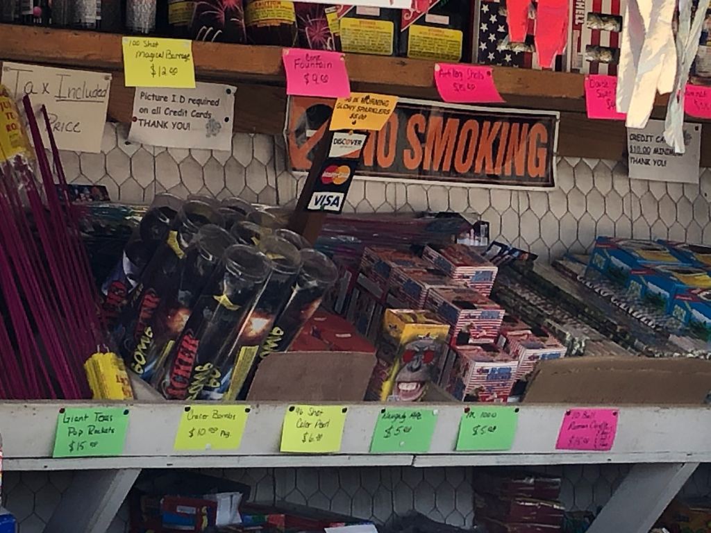 Small Fireworks Stands See Boom in Sales as People Plan to Celebrate at