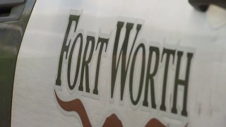 fort worth police car closeup generic