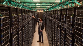 The Frontera supercomputer located at The University of Texas at Austin