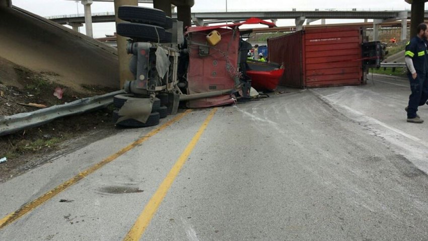 North Loop 820 Shut Down in Fort Worth