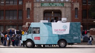 Food truck at Trimble Tech High School on Thursday, February 20, 2020.