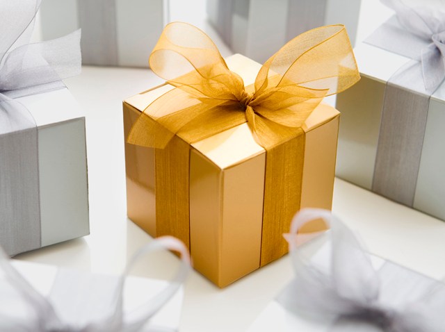 Gold Gift Box
