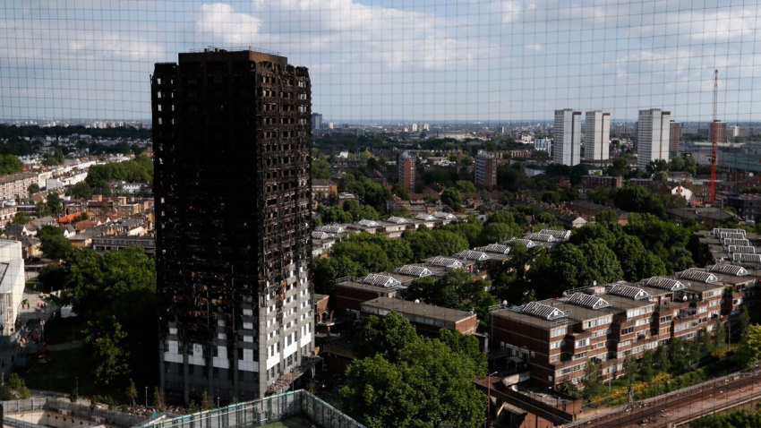 Britain London Fire
