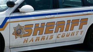 Harris County Sheriff's Deputy patrol car