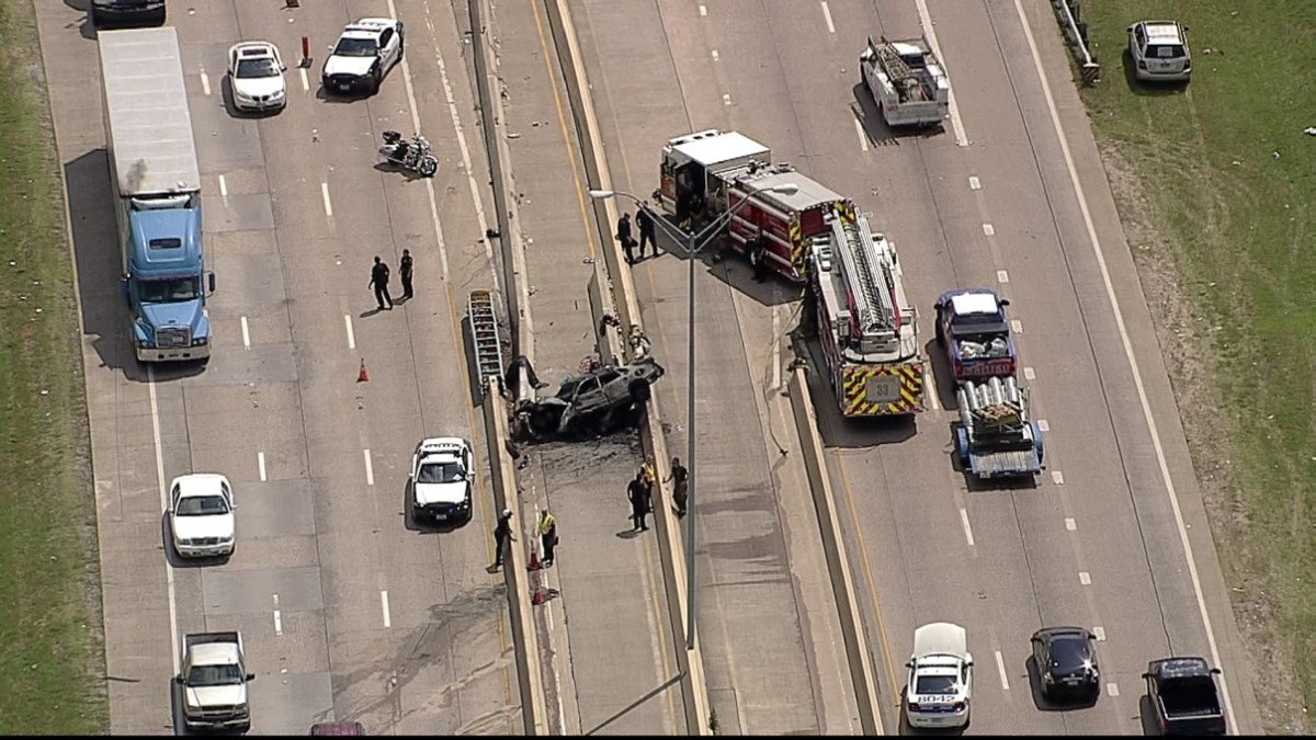 Two People Killed in Fiery Crash in Dallas NBC 5 DallasFort Worth