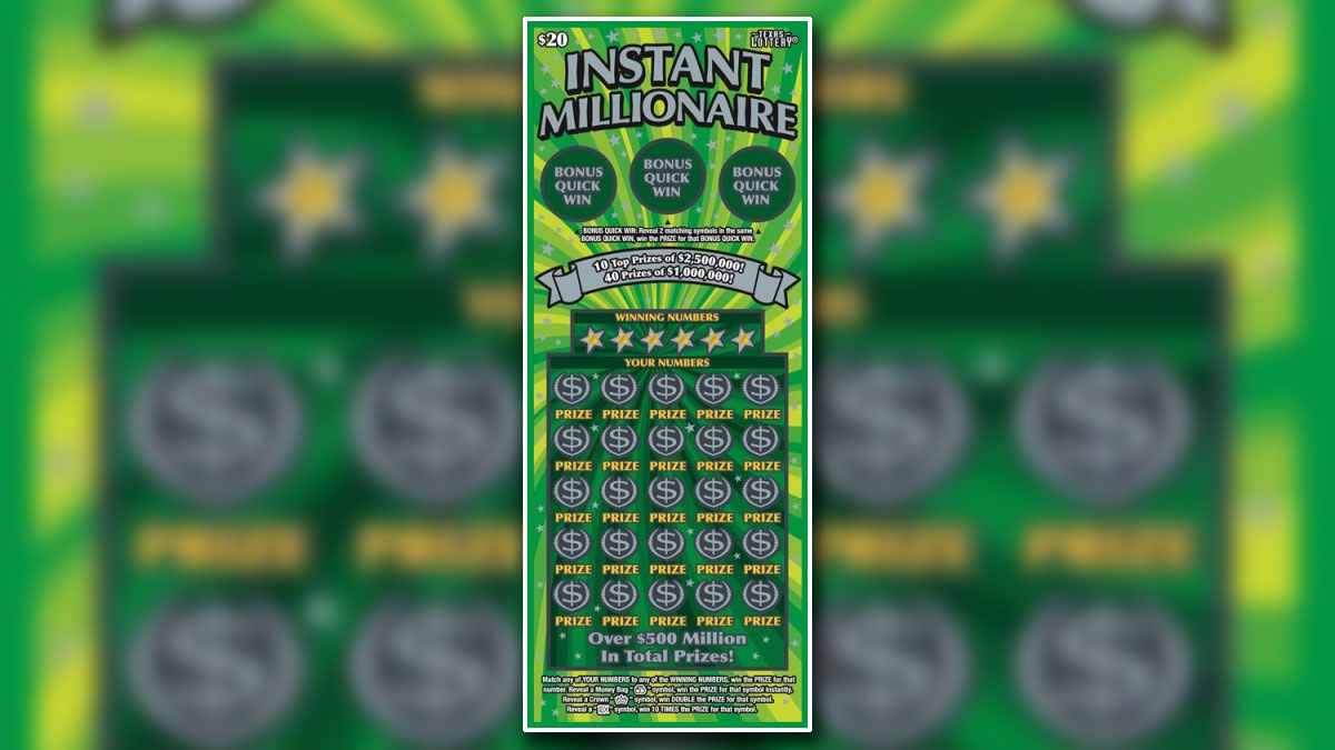 New Texans, Cowboys Scratch Off Lottery Tickets Revealed