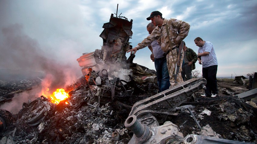 APTOPIX Ukraine Plane