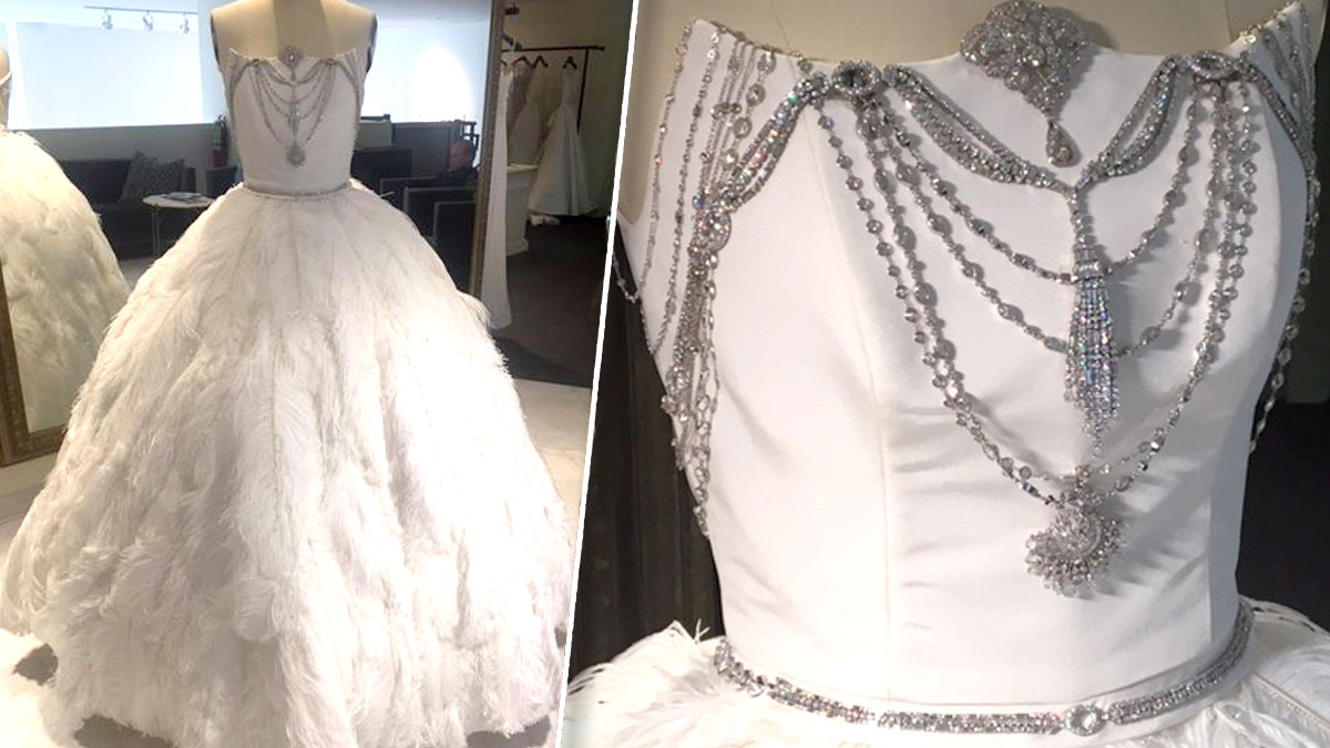 Take A Closer Look At The 2m Wedding Dress In Dallas Nbc 5