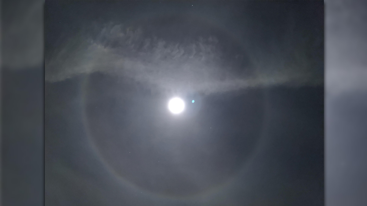 What Was That Ring Around the Moon Last Night? – NBC 5 Dallas-Fort