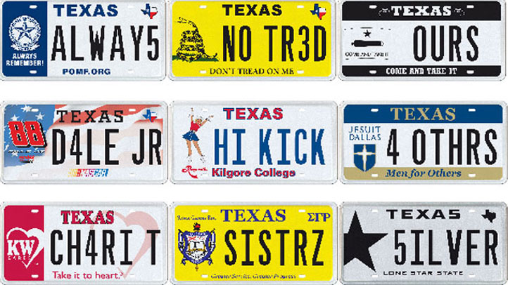 Layaway a Finance Option for TX Vanity Plates – NBC 5 Dallas-Fort Worth