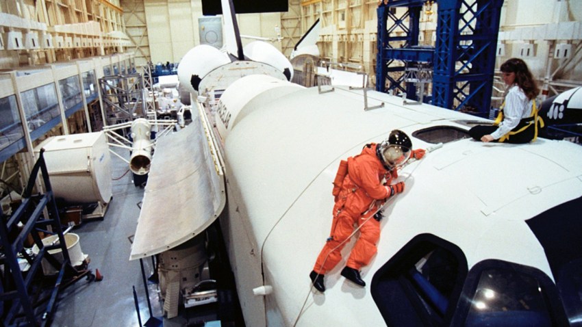 Space Shuttle trainer