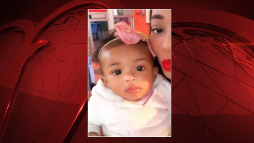 An Amber Alert was issued Monday evening for an 8-month-old girl from Mesquite, authorities say.
