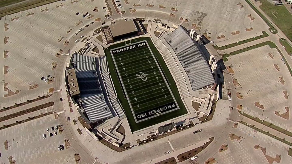 First Look Inside Prosper’s $48M Football Stadium – NBC 5 Dallas-Fort Worth