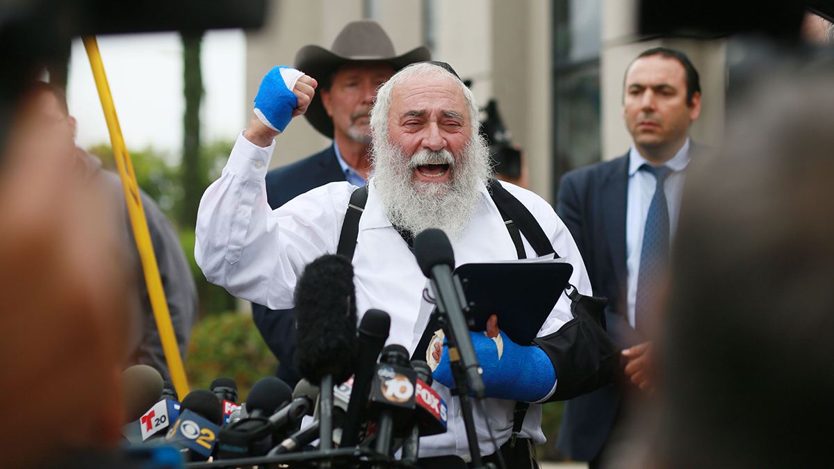 Rabbi Shot In Poway Synagogue Attack Pleads Guilty To Elaborate Tax ...