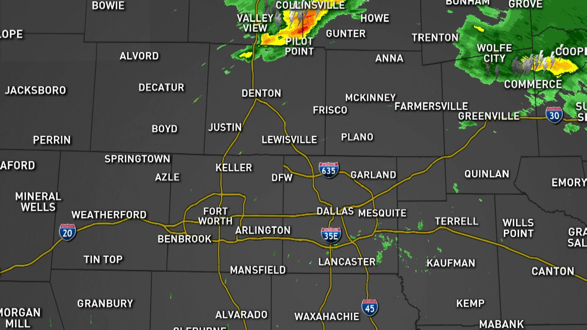 Storms Move Across North Texas Friday Morning - NBC 5 ...