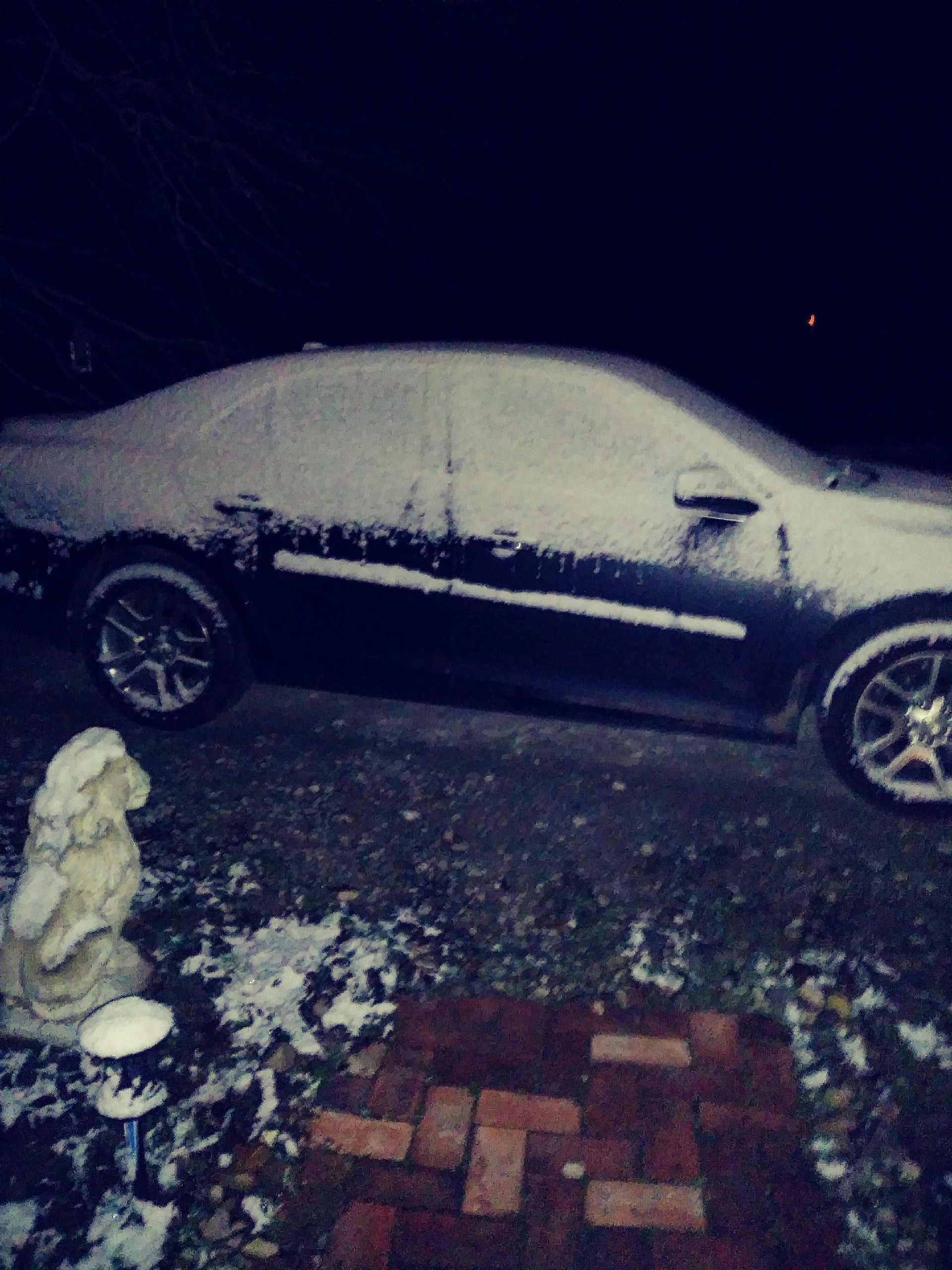 Rains Co (Point) got a little snow too.