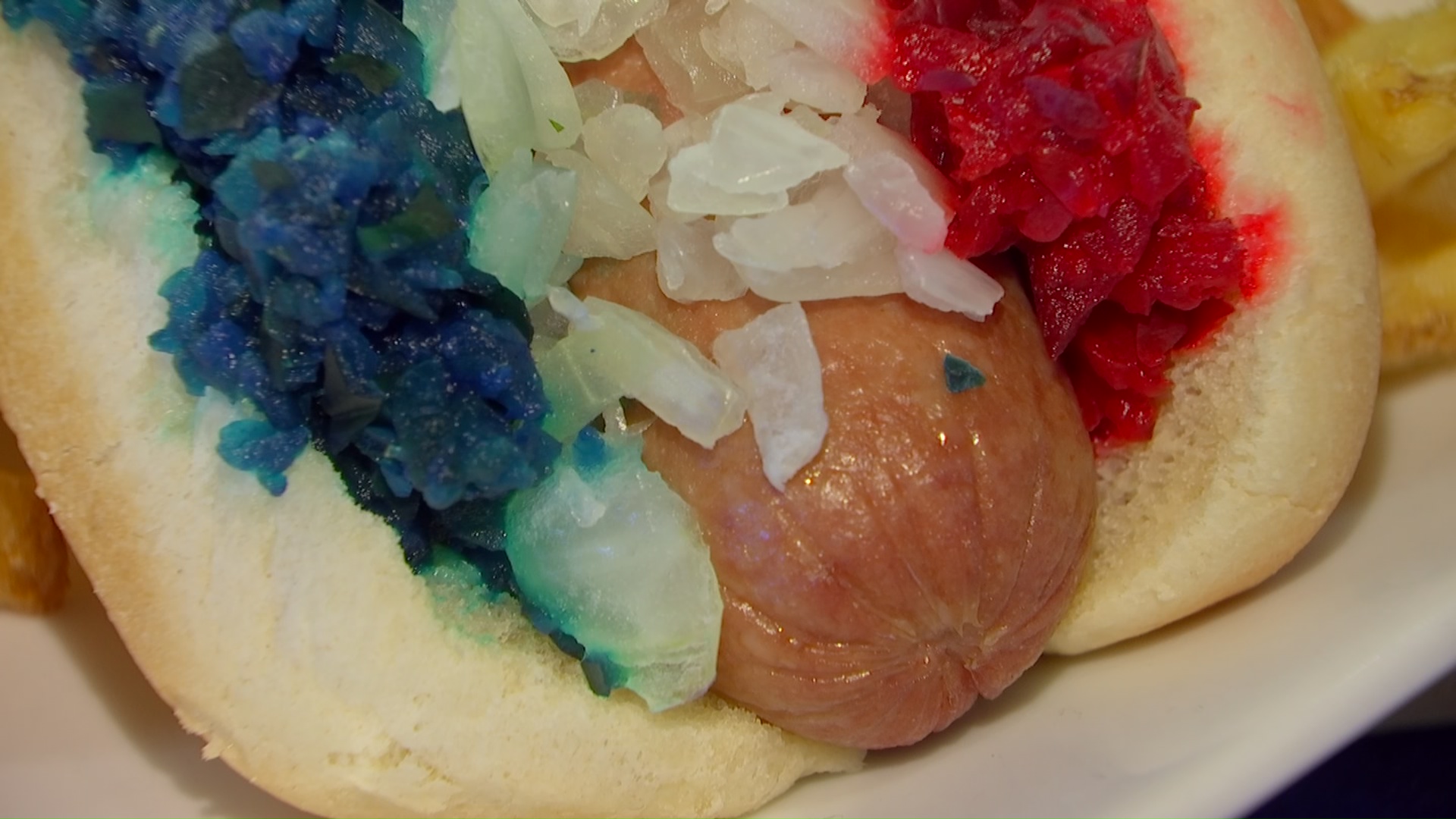 Is This Texas Ranger Concession Food a Hot Dog or Burger?