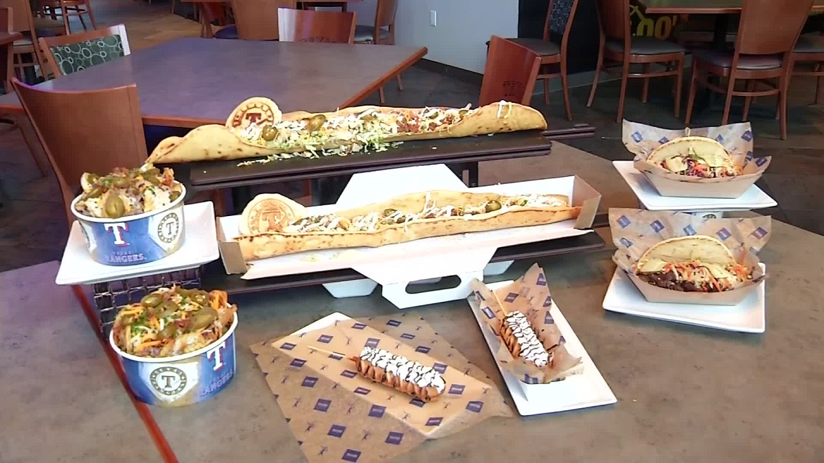 Globe Life Park Adds TwoFoot Taco, Other New Food Items to Menu NBC