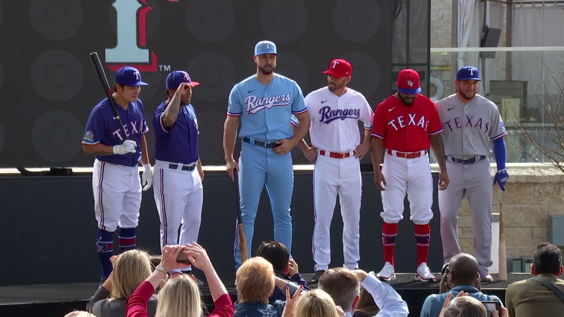 Texas Rangers Go Powder Blue, Unveil Five New Uniforms