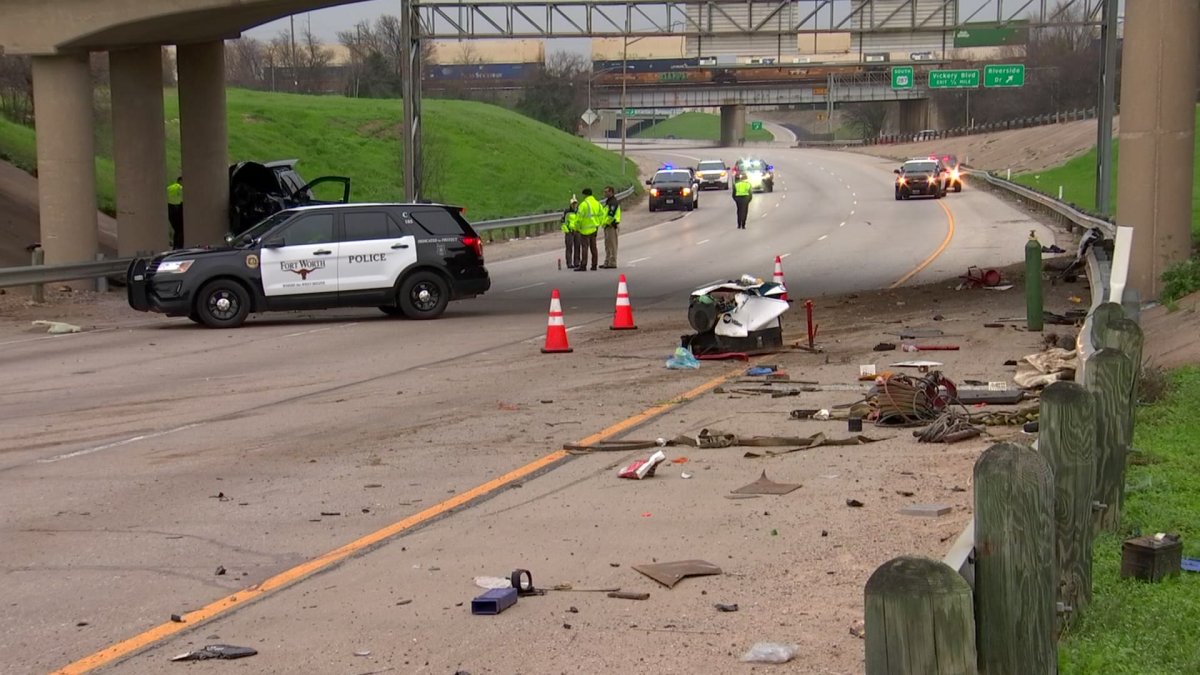 Raw Video Police Respond to Deadly Crash on U.S. 287 NBC 5 Dallas