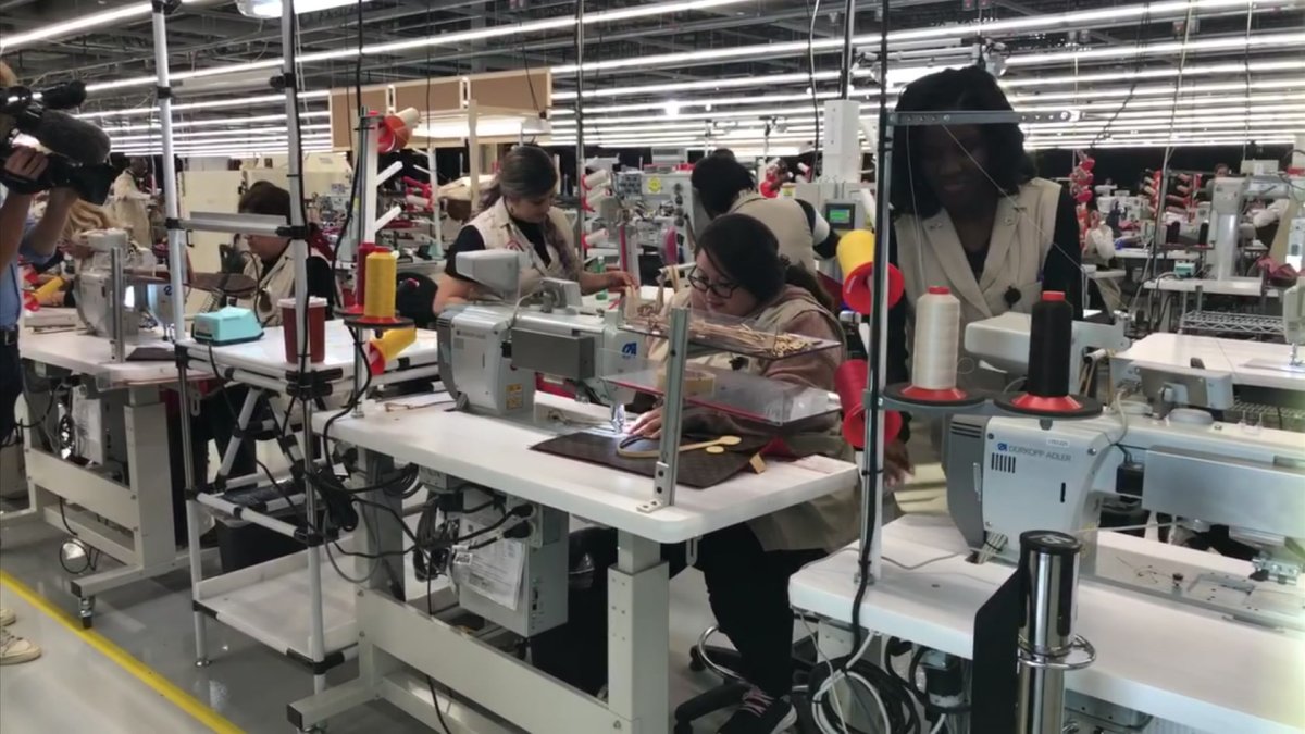 Louis Vuitton Opens Texas Factory